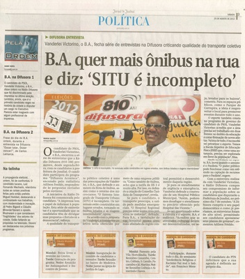 Jornal de Jundiaí - 25/08/2012