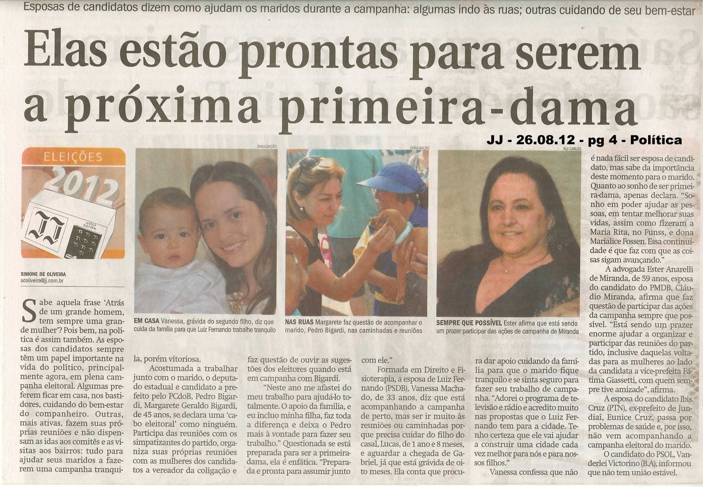 Jornal de Jundiaí - 26/08/2012