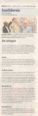 Bom Dia Jundiaí - 30/08/2012