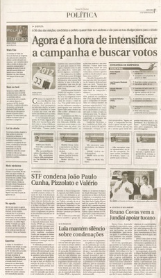 Jornal de Jundiaí - 31/08/2012