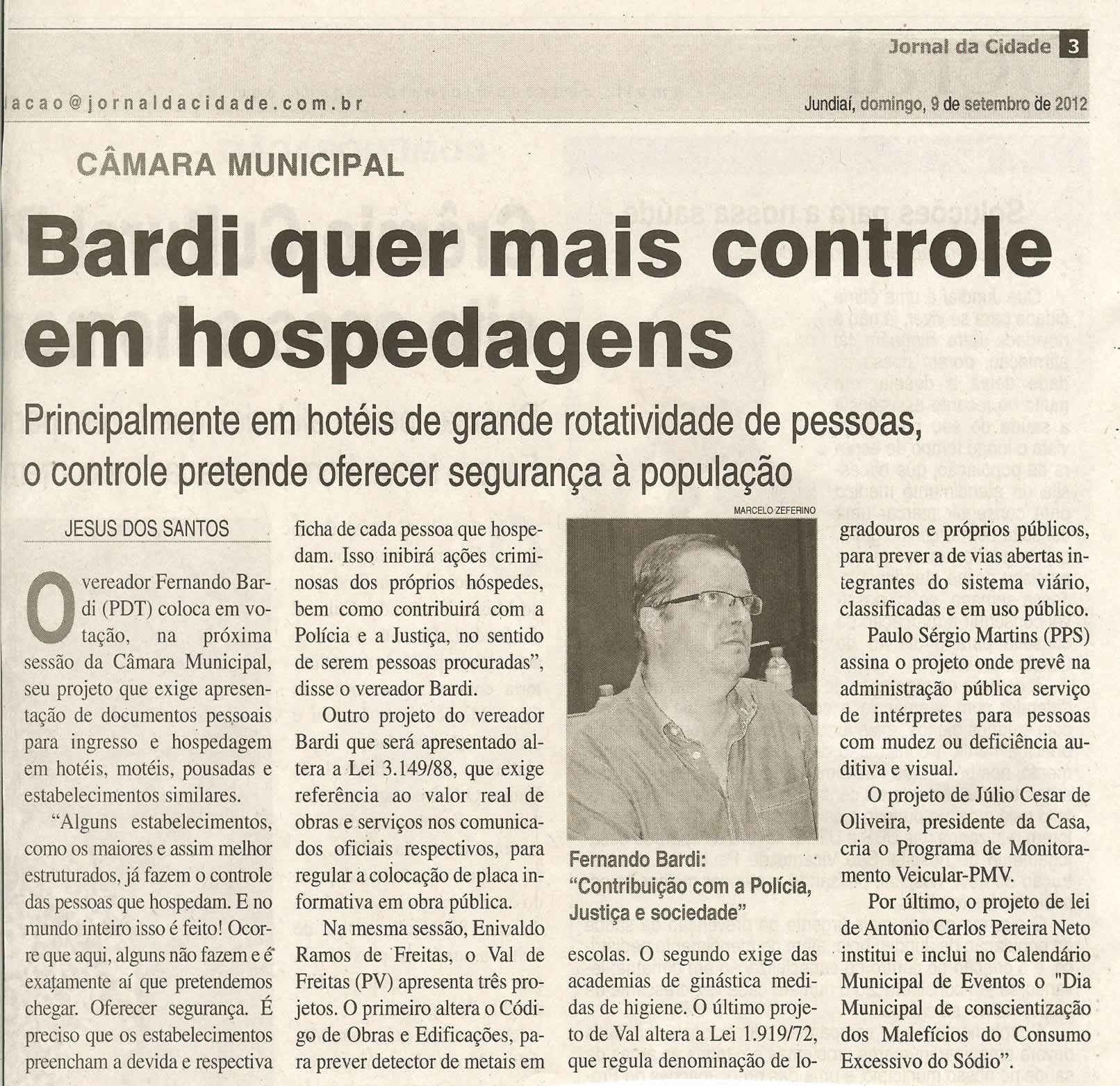 Jornal da Cidade - 09/09/2012