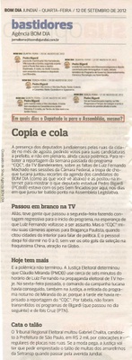 Bom Dia Jundiaí - 12/09/2012