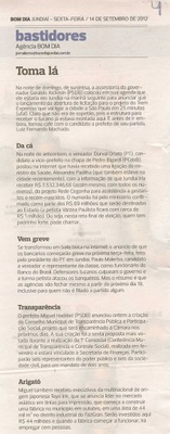 Bom Dia Jundiaí - 14/09/2012