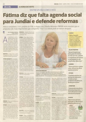 Bom Dia Jundiaí - 20/09/2012