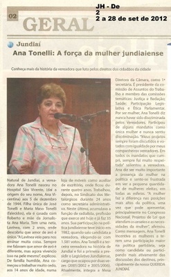 Jornal Jundiaí Hoje - 22/09/2012