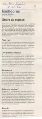 Bom Dia Jundiaí - 29/09/2012
