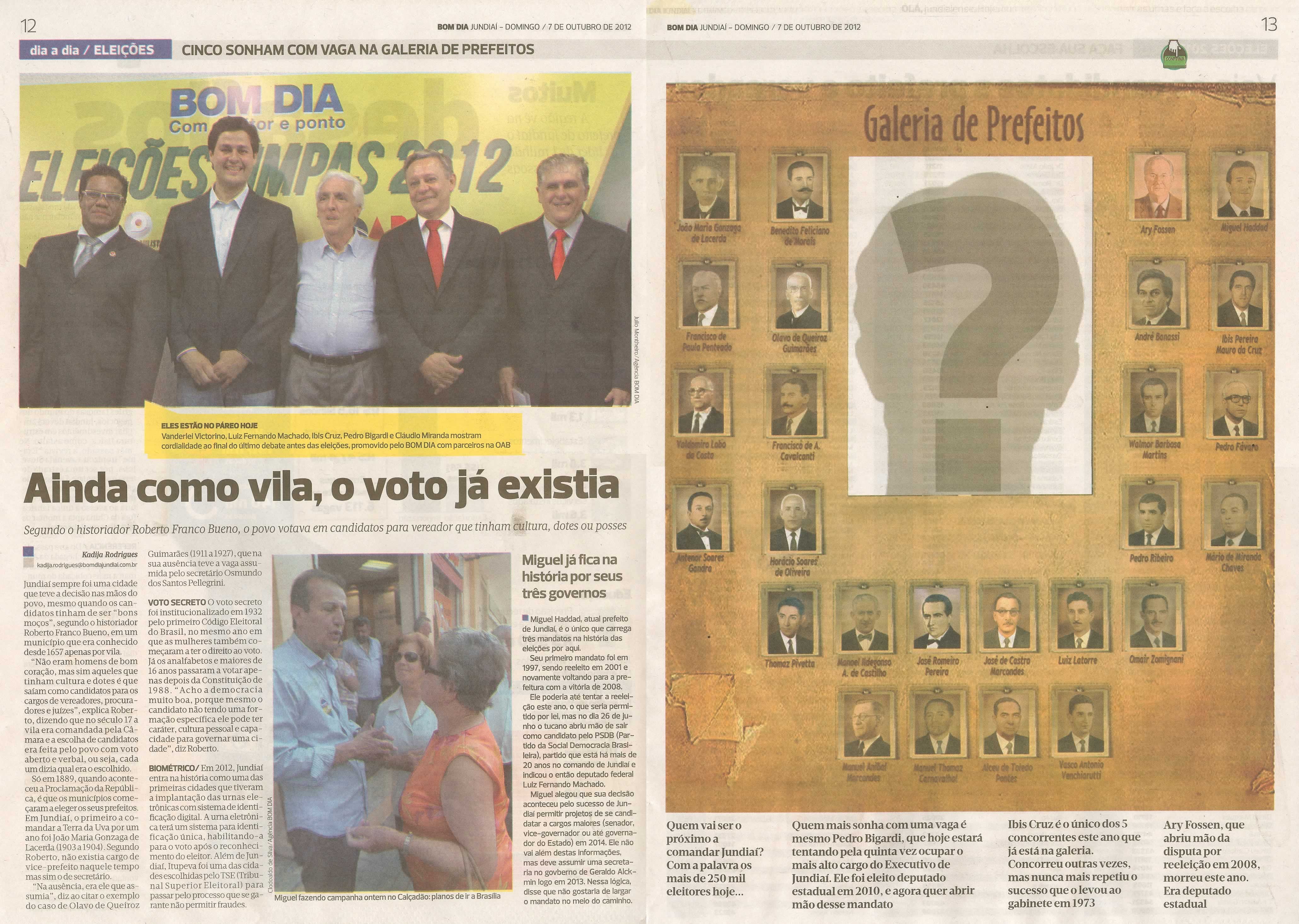 Bom Dia Jundiaí - 07/10/2012