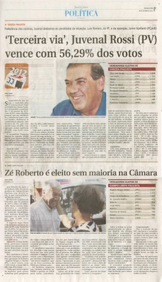 Jornal de Jundiaí - 08/10/2012