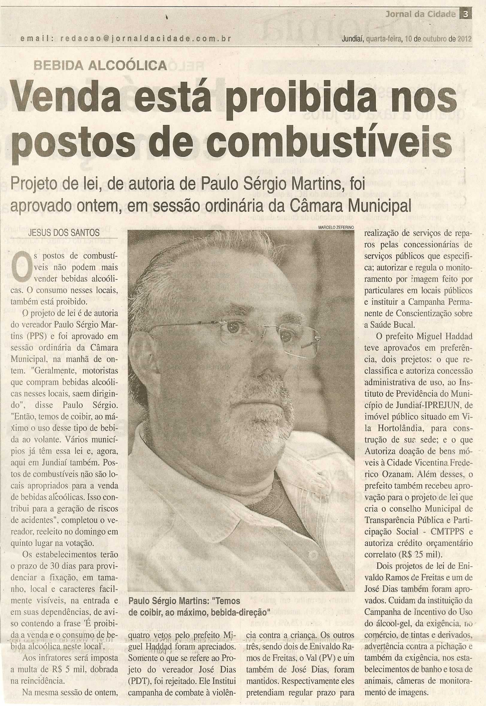 Jornal da Cidade - 10/10/2012
