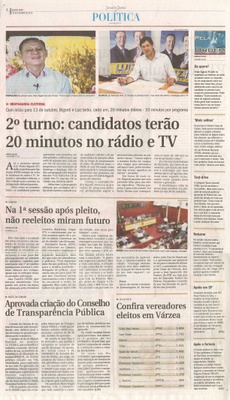 Jornal de Jundiaí - 10/10/2012