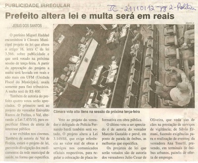 Jornal da Cidade - 21/10/2012