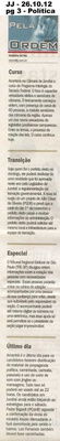 Jornal de Jundiaí - 26/10/2012