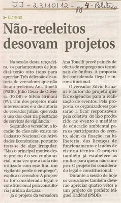 Jornal de Jundiaí - 23/10/2012