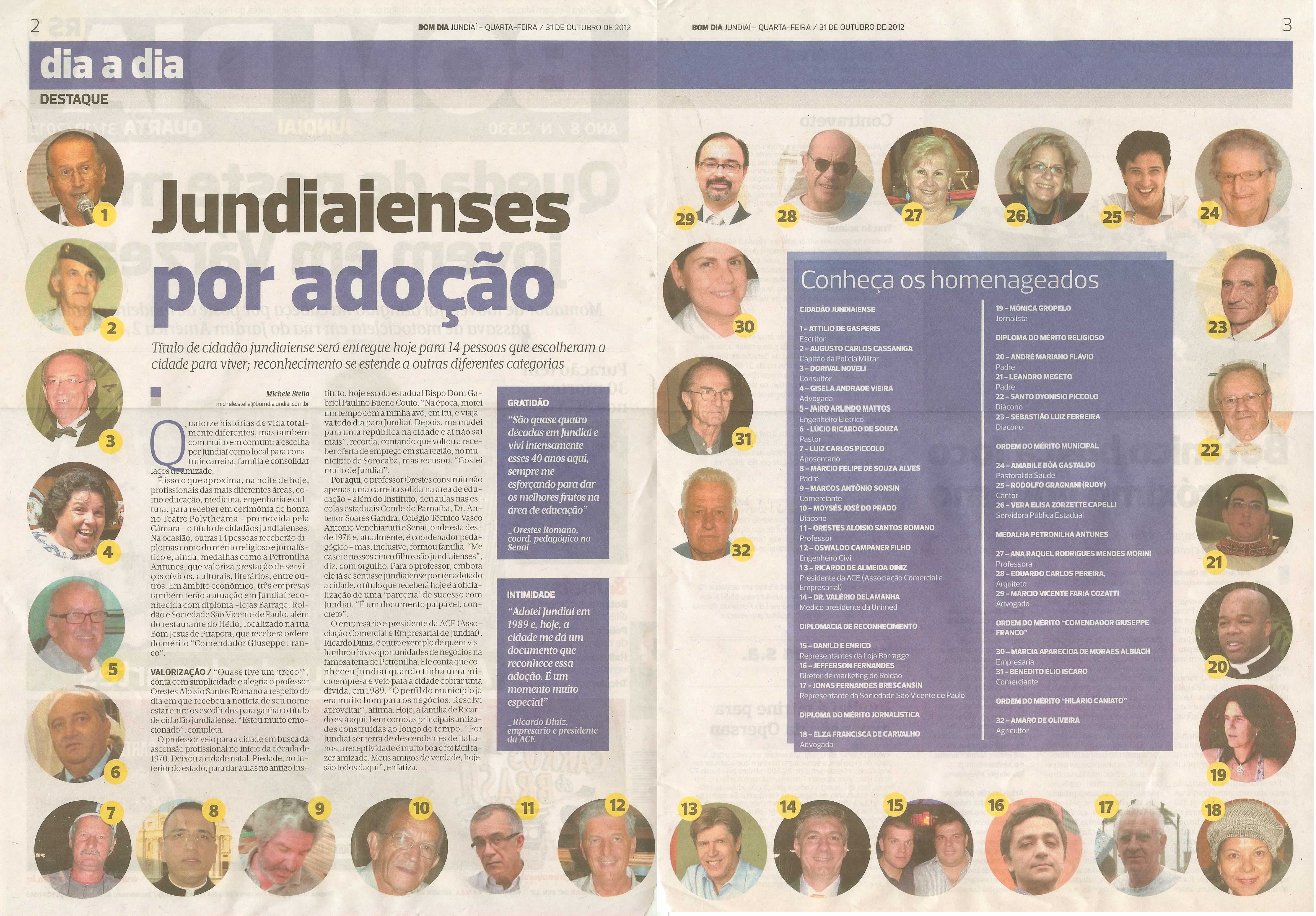 Bom Dia Jundiaí - 31/10/2012