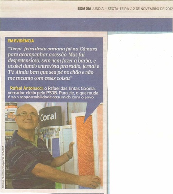 Bom Dia Jundiaí - 02/11/2012