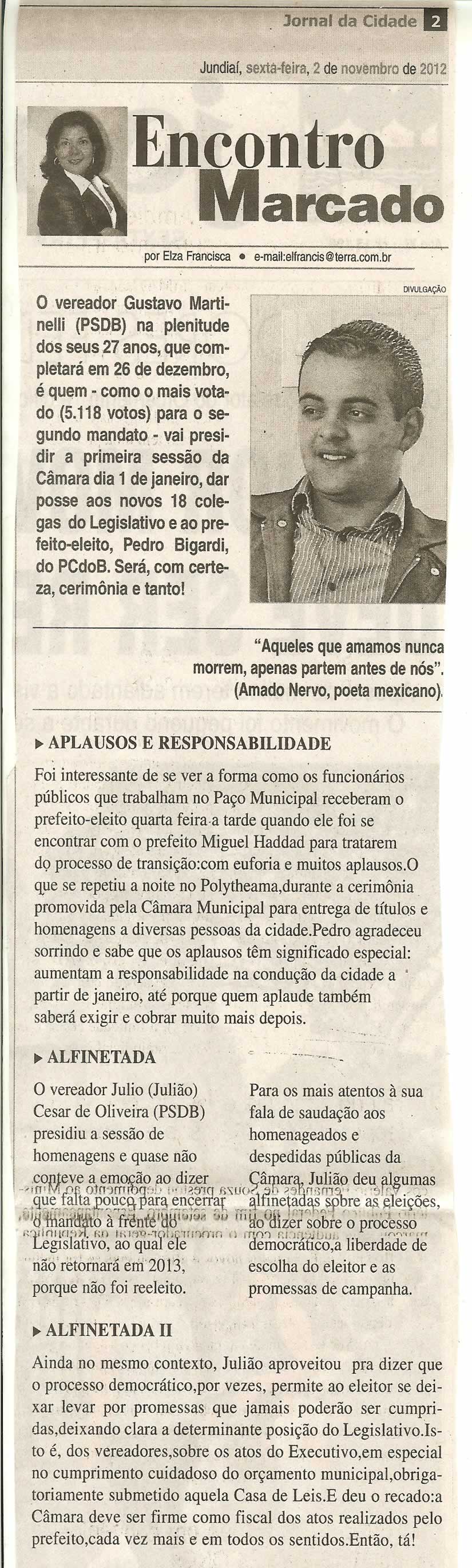 Jornal da Cidade - 02/11/2012