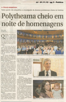Jornal de Jundiaí - 01/11/2012