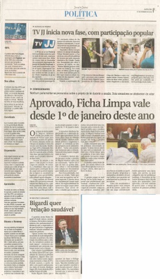 Jornal de Jundiaí - 07/11/2012