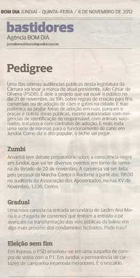 Bom Dia Jundiaí - 08/11/2012