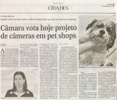 Jornal de Jundiaí - 13/11/2012