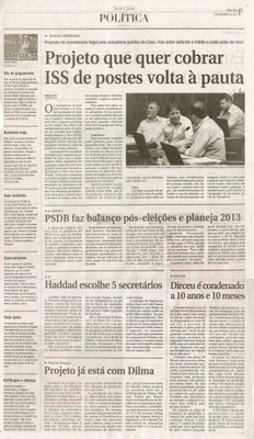 Jornal de Jundiaí - 13/11/2012
