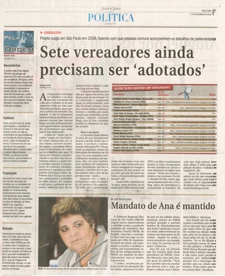 Jornal de Jundiaí - 27/11/2012