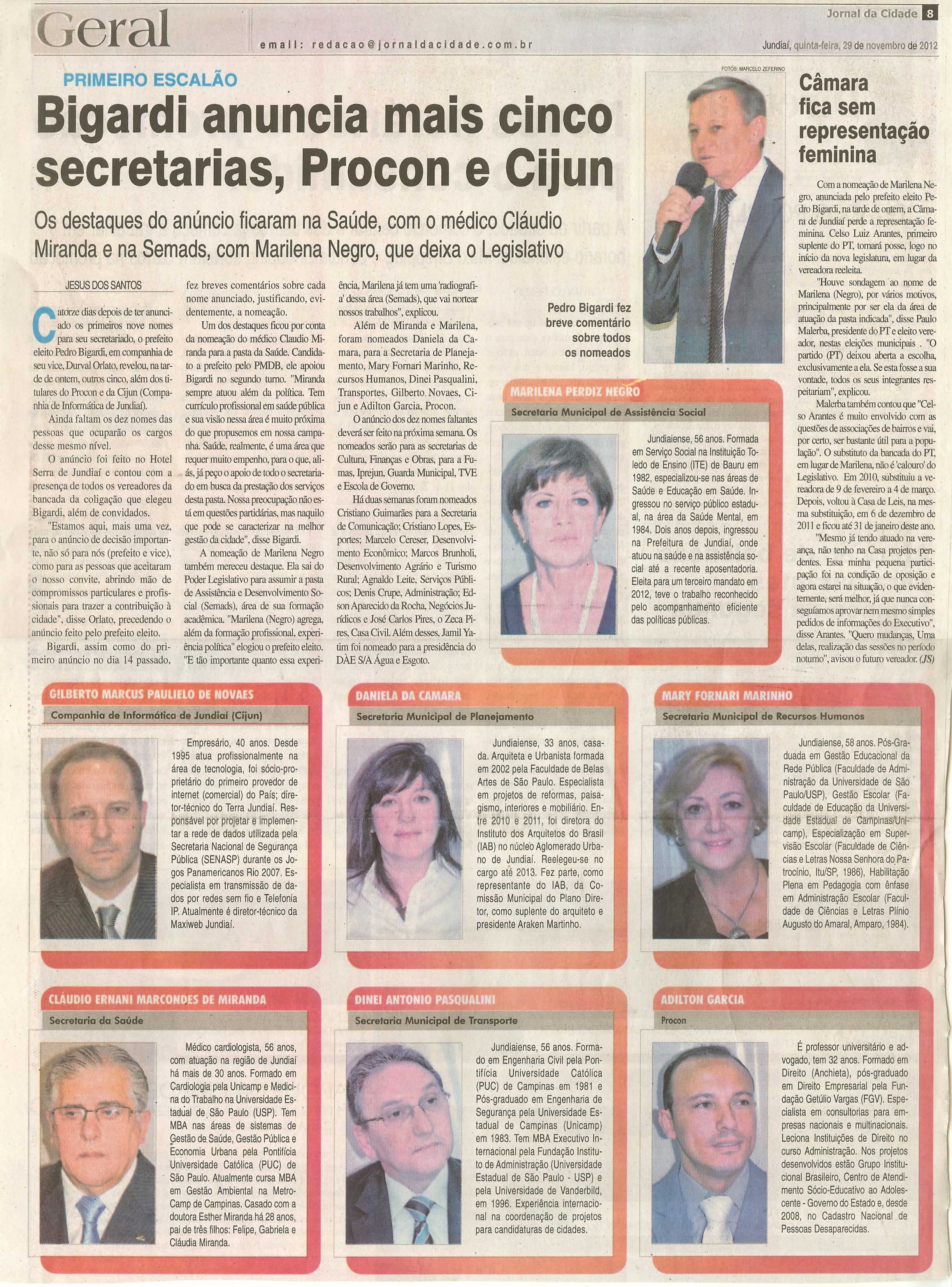 Jornal da Cidade - 29/11/2012