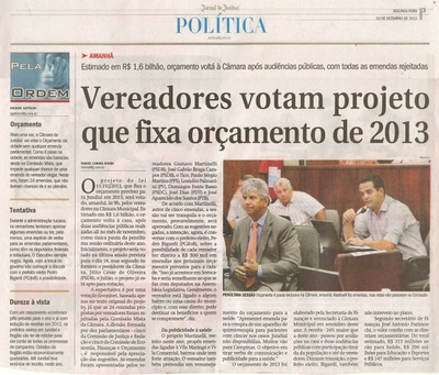 Jornal de Jundiaí - 03/12/2012