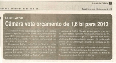 Jornal da Cidade - 04/12/2012