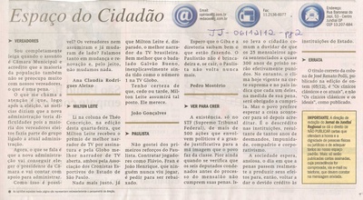 Jornal de Jundiaí - 06/12/2012