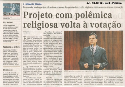 Jornal de Jundiaí - 10/12/2012
