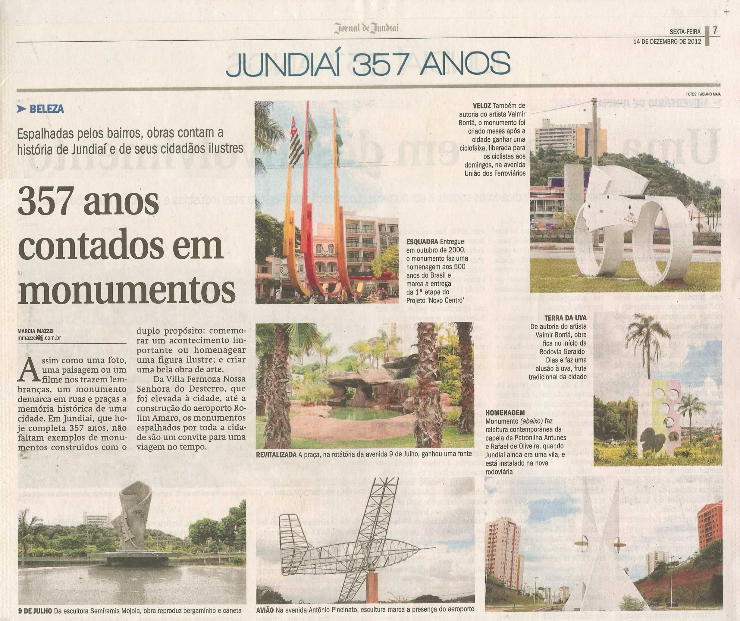 Jornal de Jundiaí - 14/12/2012