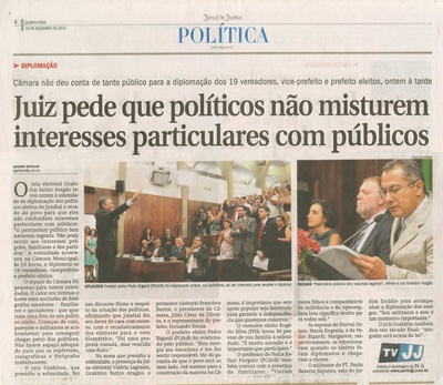 Jornal de Jundiaí - 19/12/2012
