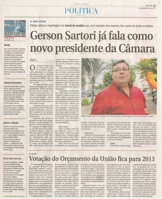 Jornal de Jundiaí - 27/12/2012