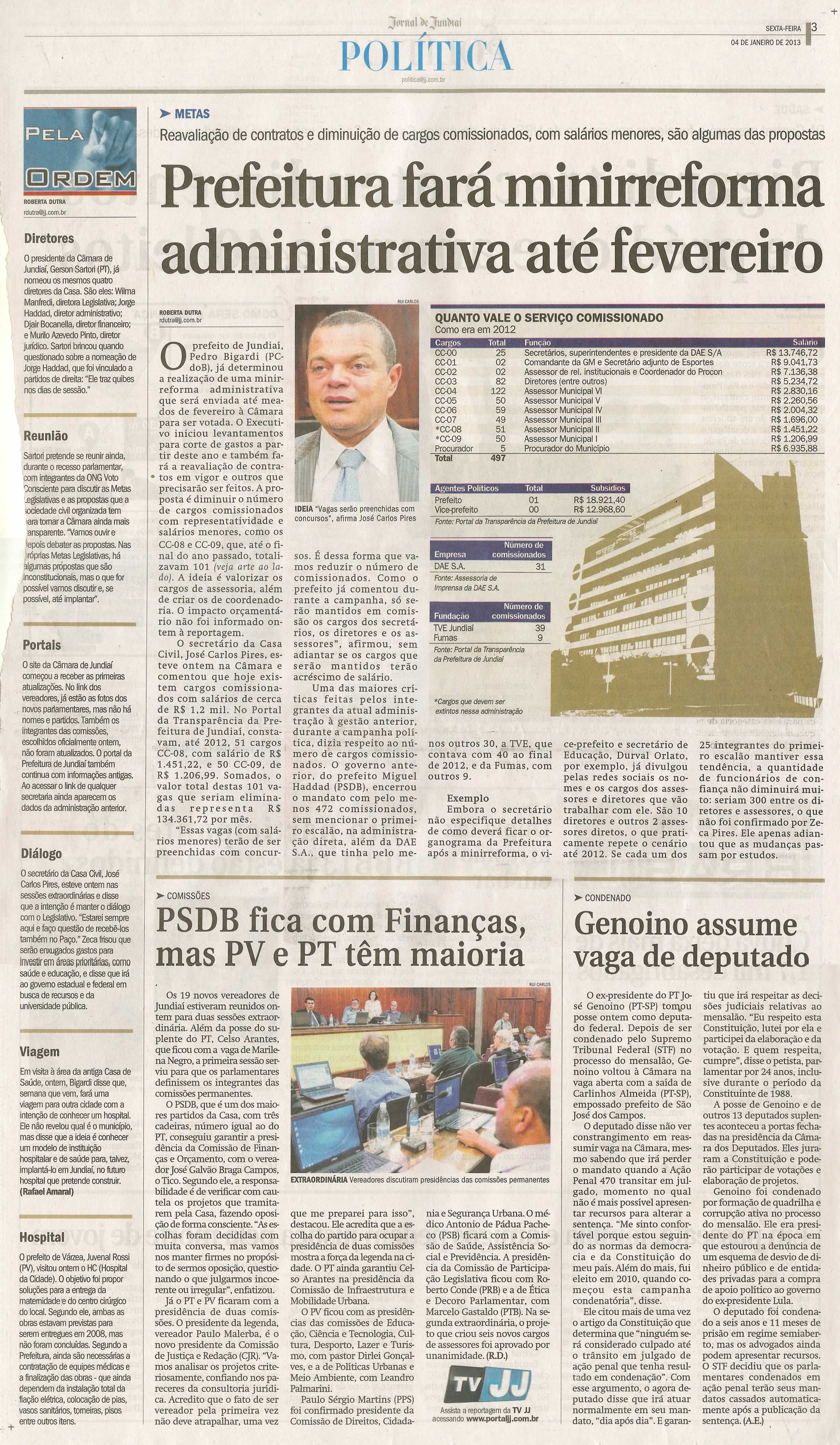 Jornal de Jundiaí - 04/01/2013
