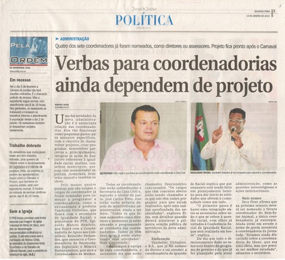 Jornal de Jundiaí - 14/01/2013
