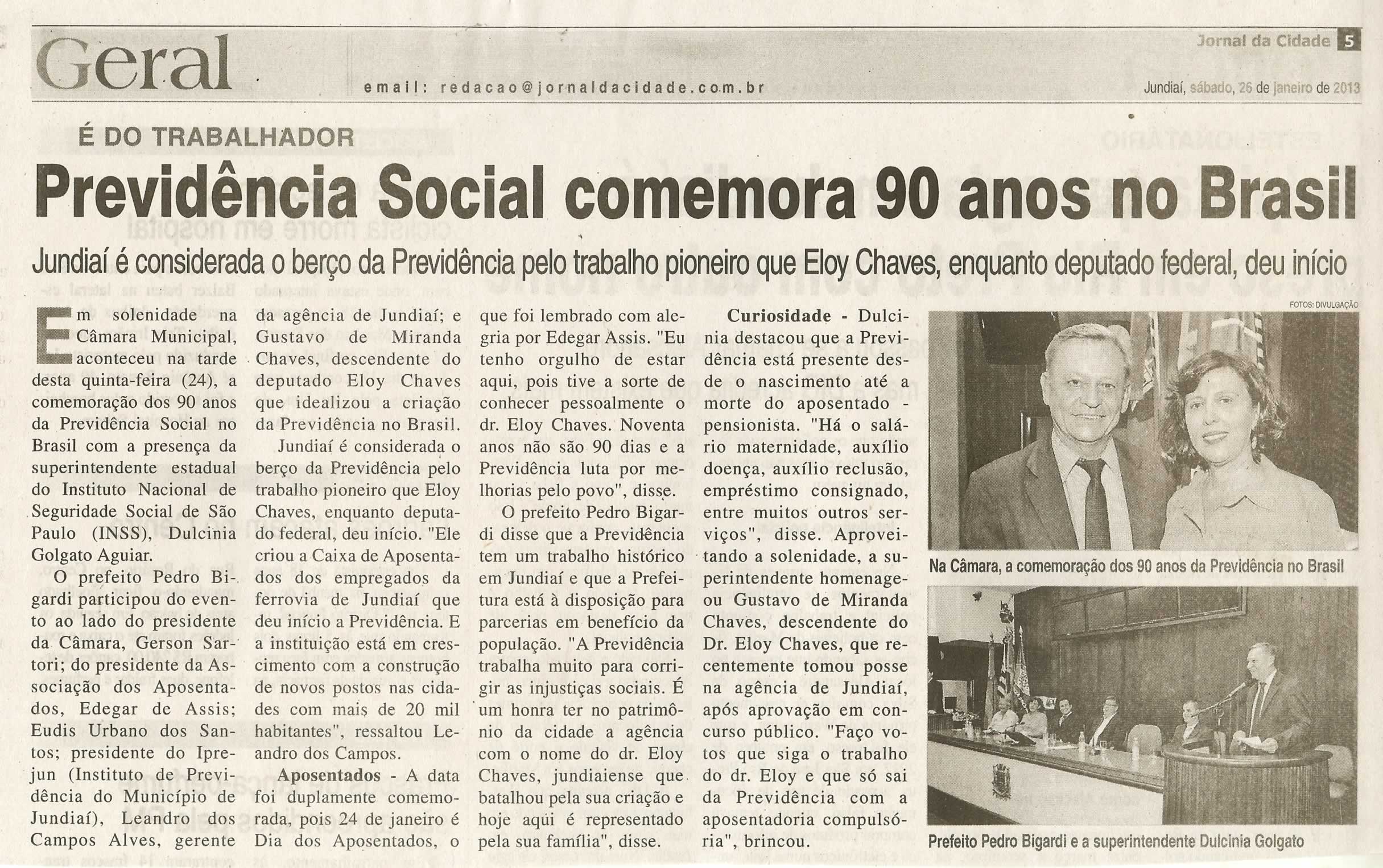 Jornal da Cidade - 26/01/2013