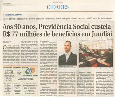 Jornal de Jundiaí - 25/01/2013