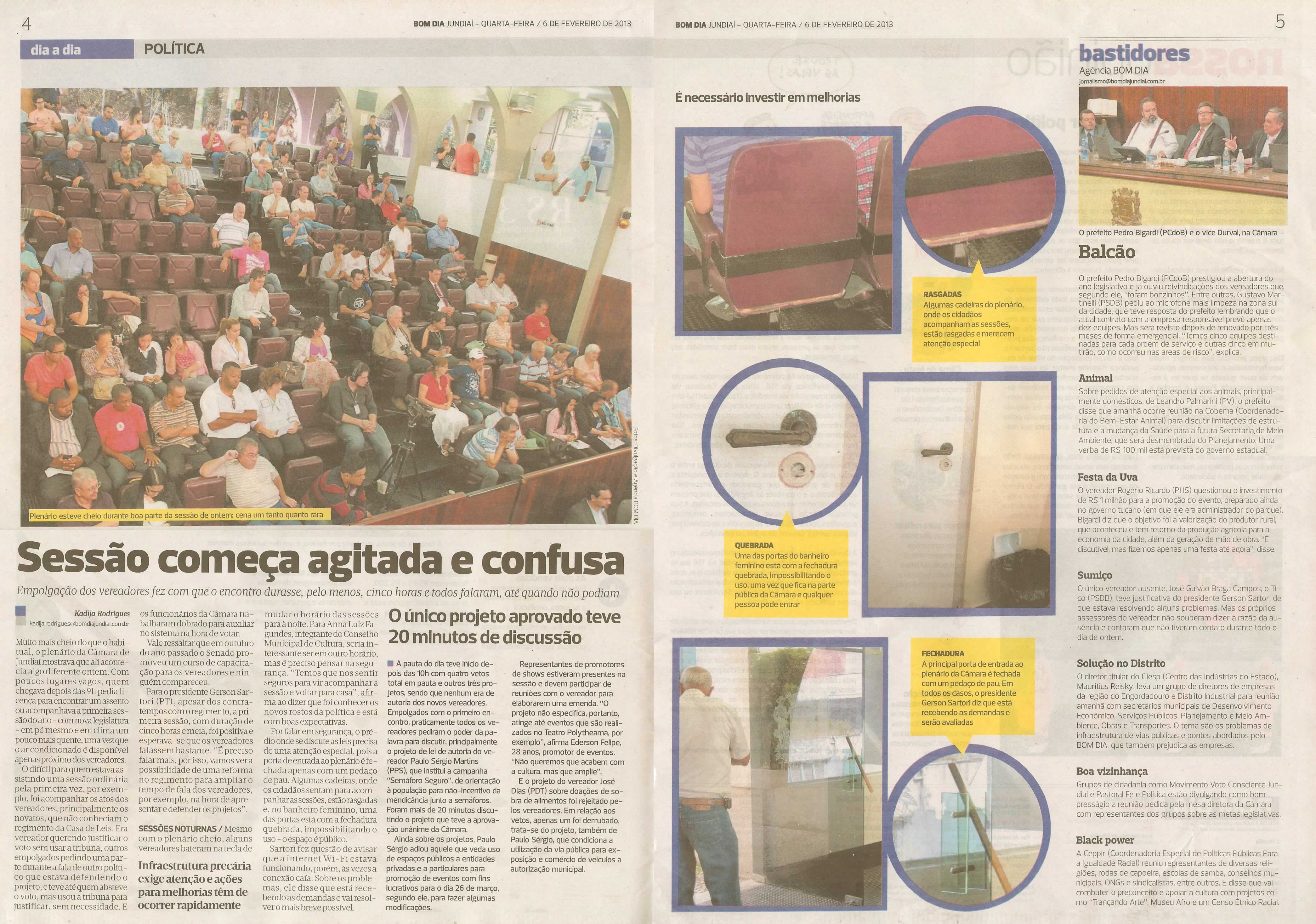 Bom Dia Jundiaí - 06/02/2013