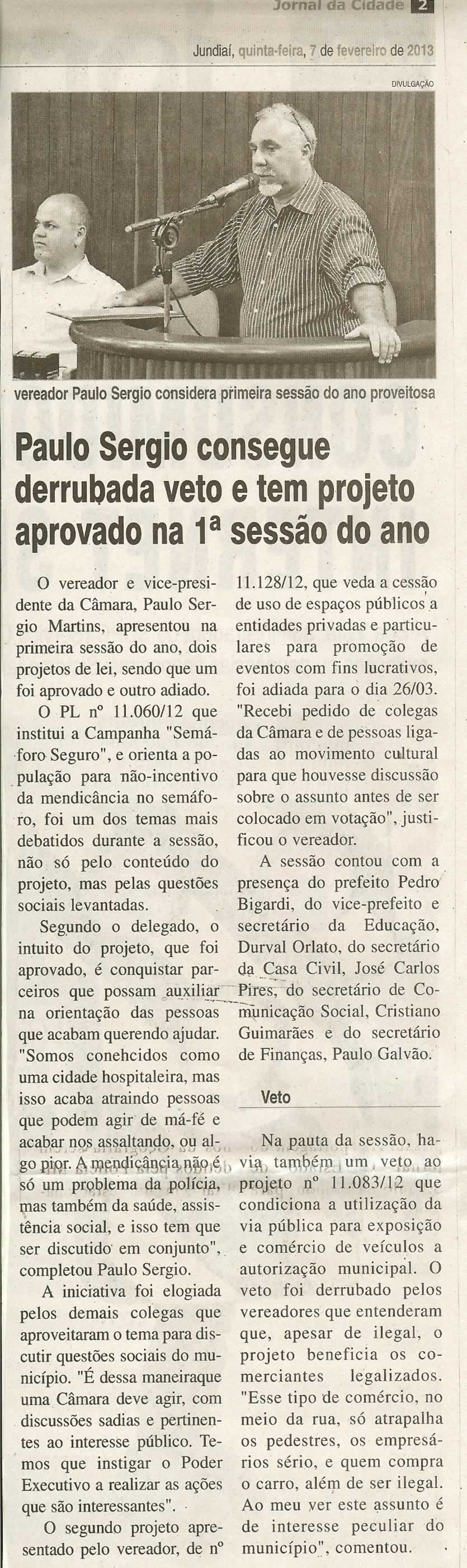 Jornal da Cidade - 07/02/2013