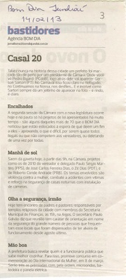 Bom Dia Jundiaí - 14/02/2013