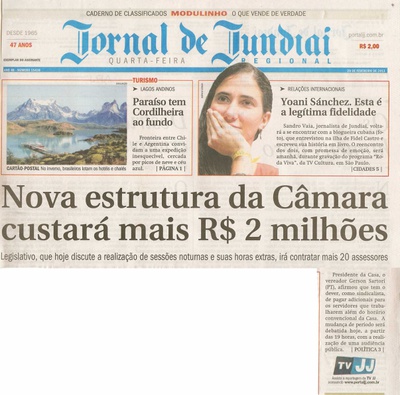 Jornal de Jundiaí - 20/02/2013