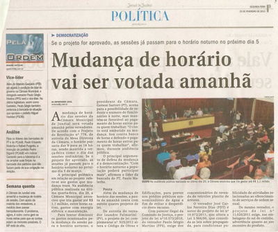 Jornal de Jundiaí - 25/02/2013