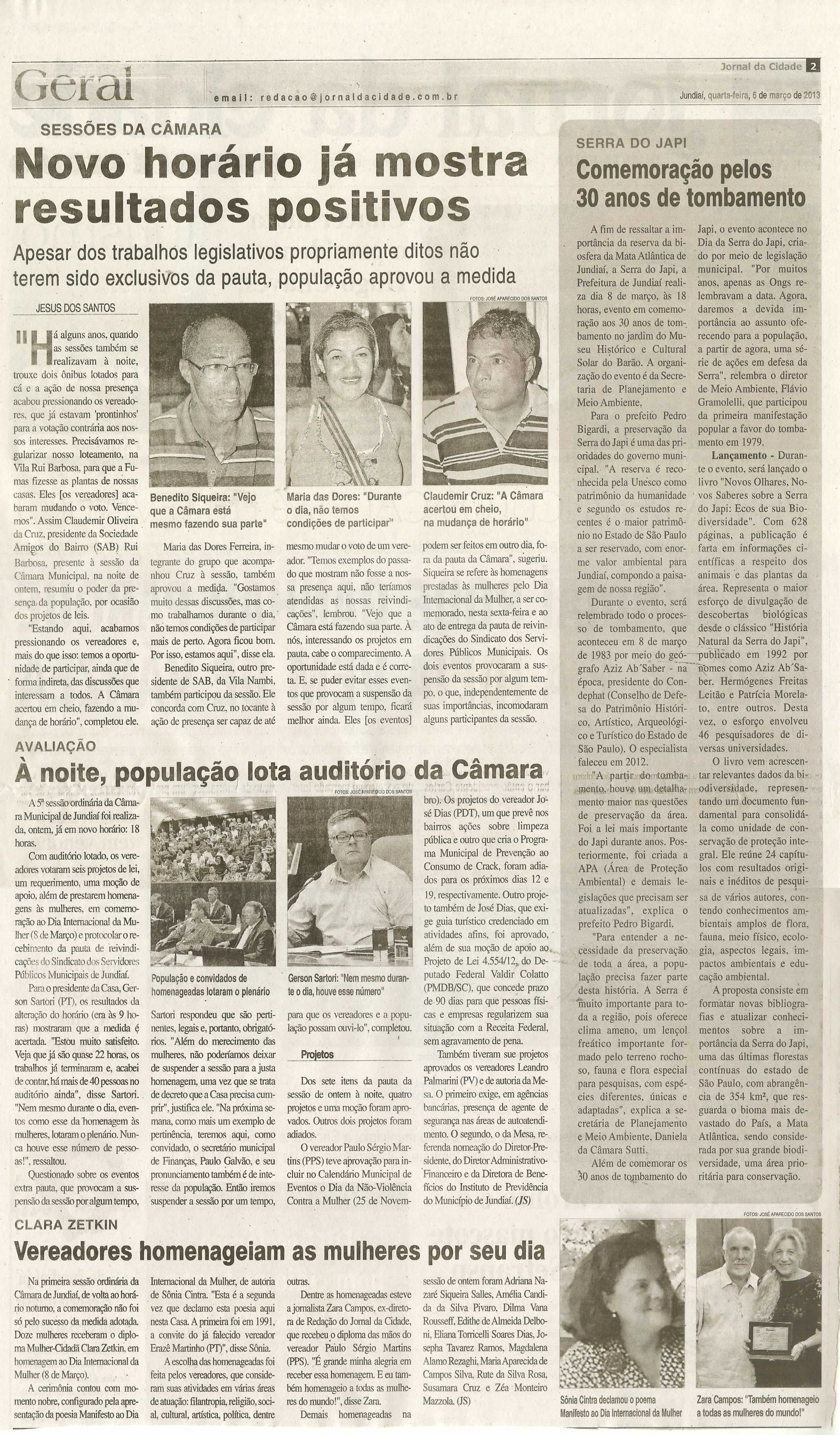 Jornal da Cidade - 06/03/2013