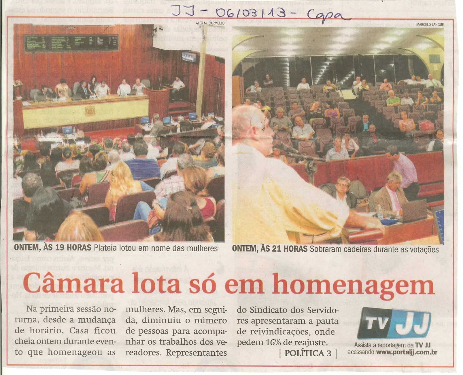 Jornal de Jundiaí - 06/03/2013