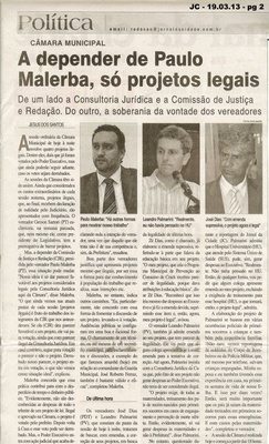 Jornal da Cidade - 19/03/2013