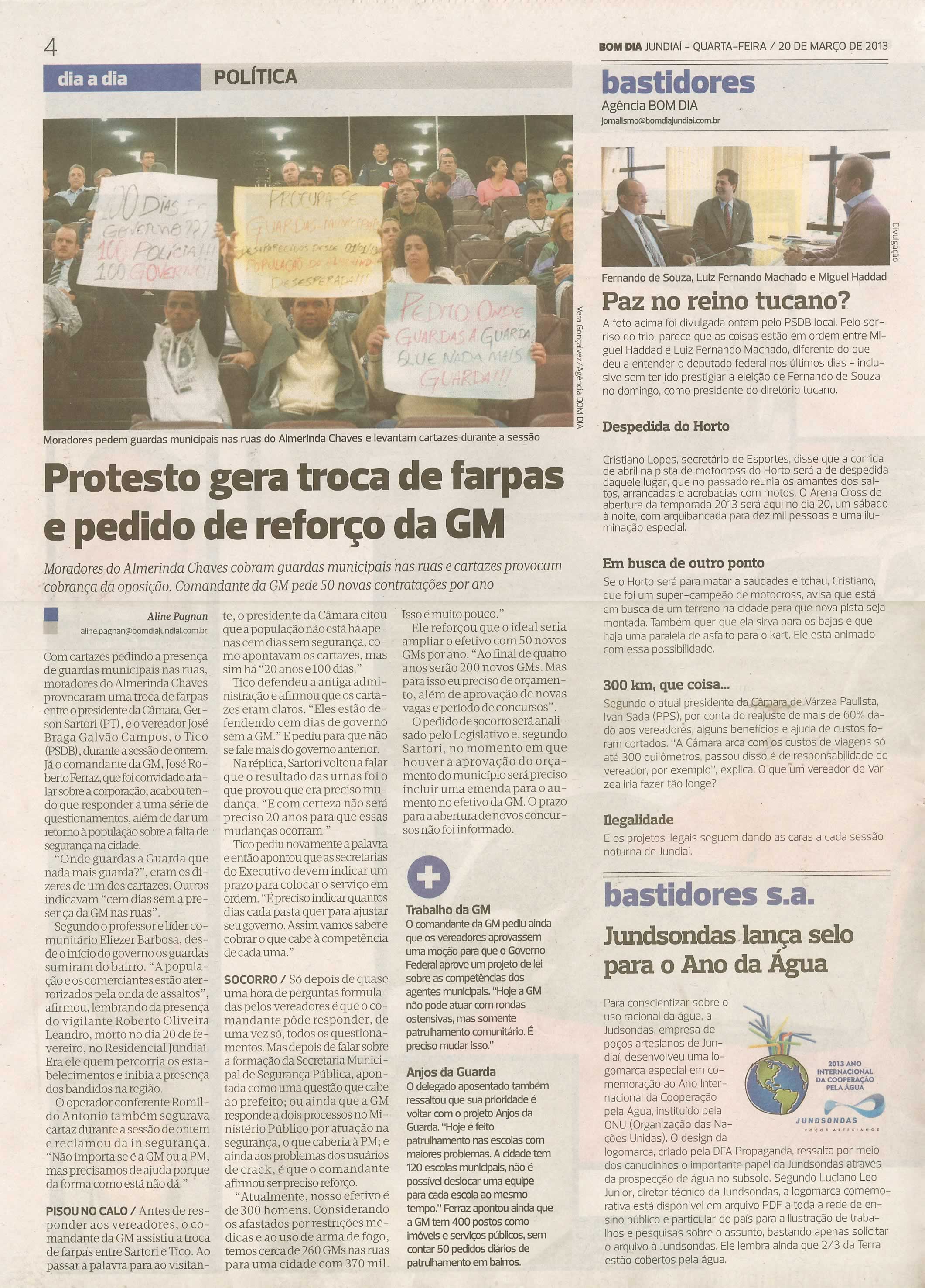 Bom Dia Jundiaí - 20/03/2013