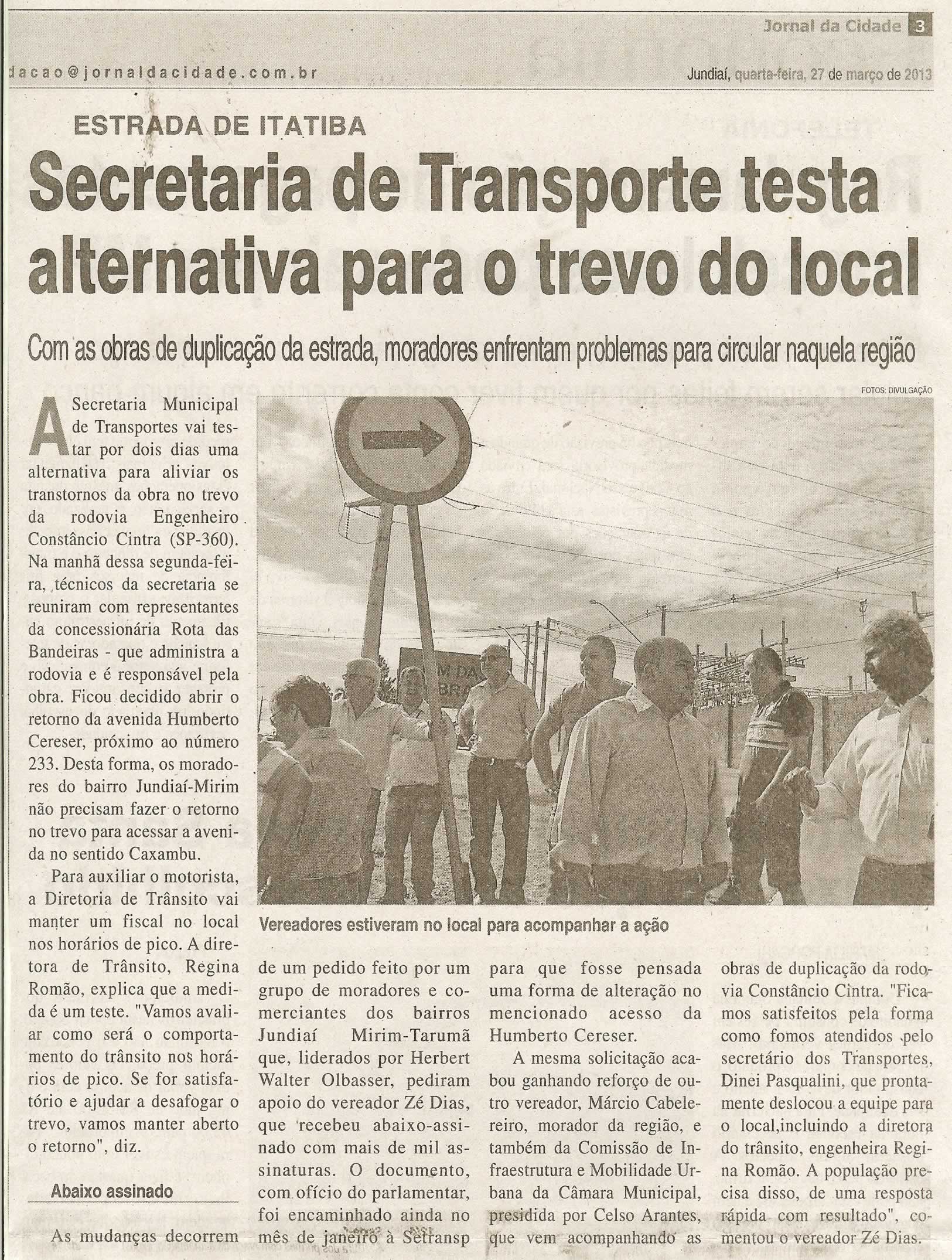 Jornal da Cidade - 27/03/2013