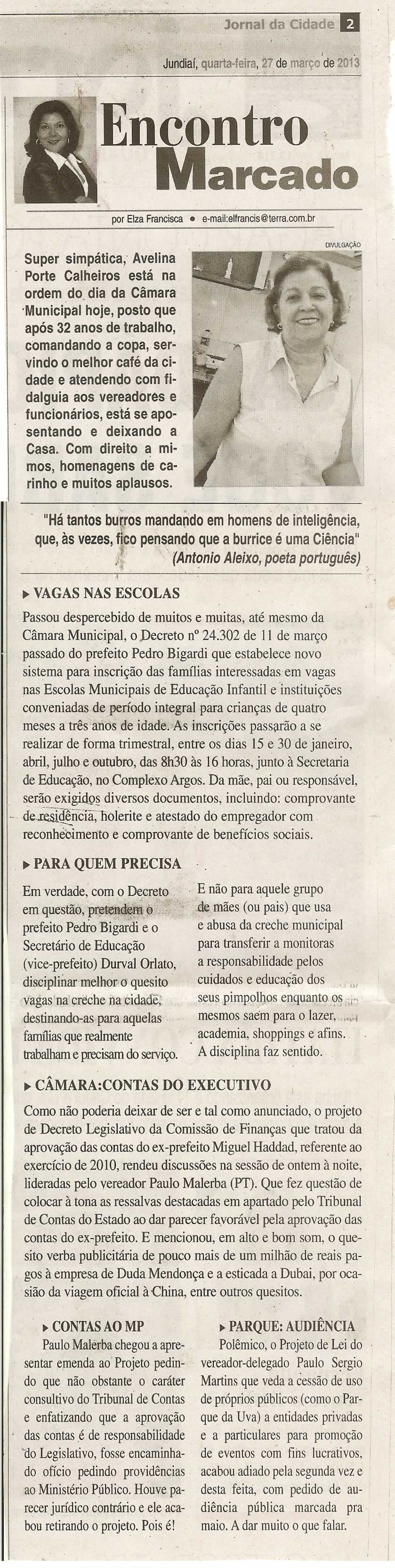 Jornal da Cidade - 27/03/2013