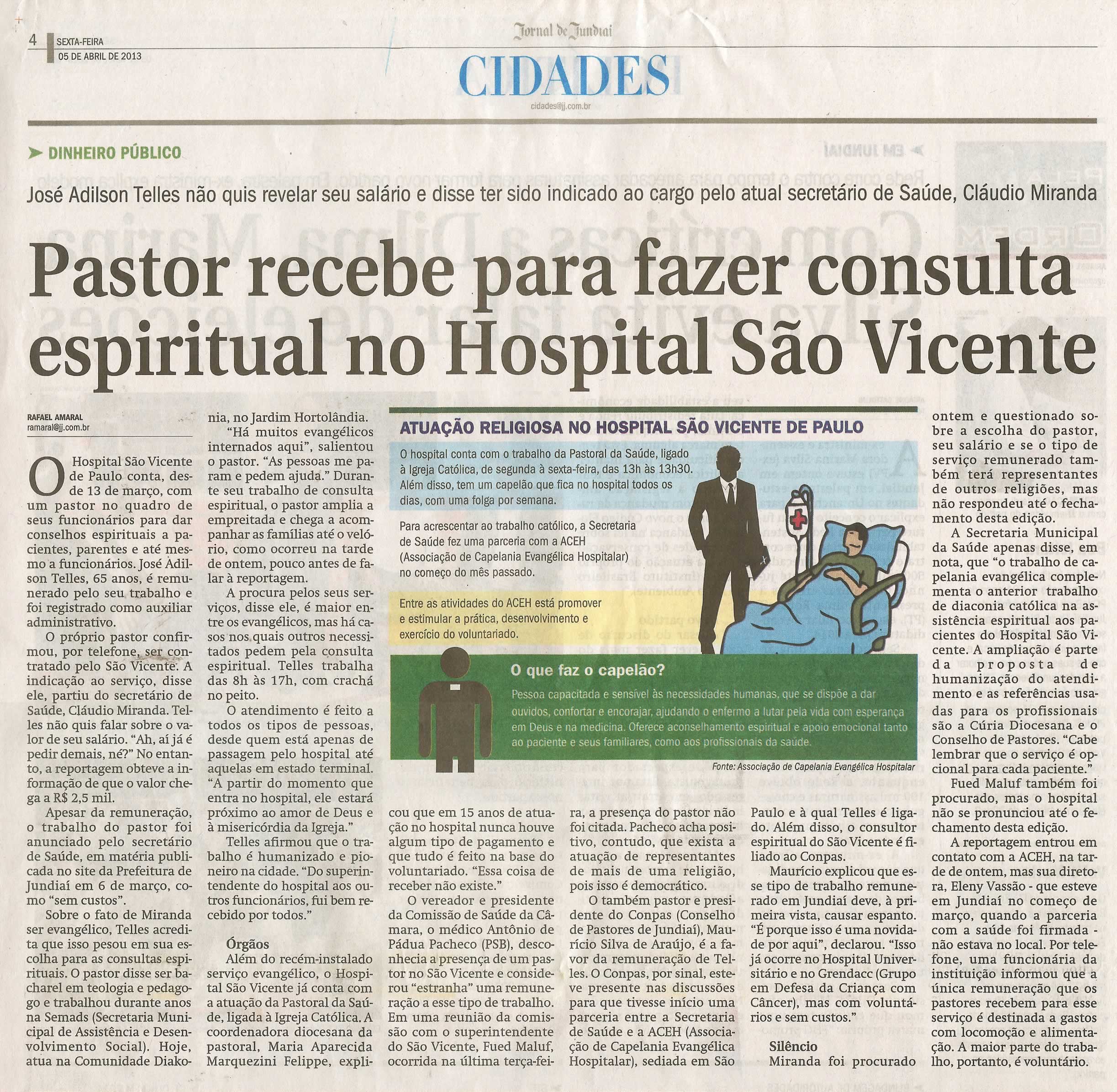 Jornal de Jundiaí - 05/04/2013